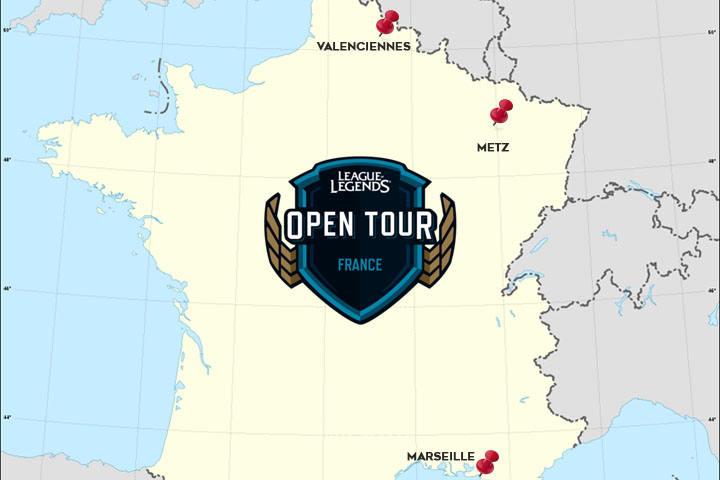 L'Open Tour France continue à Metz, Valenciennes et Marseille